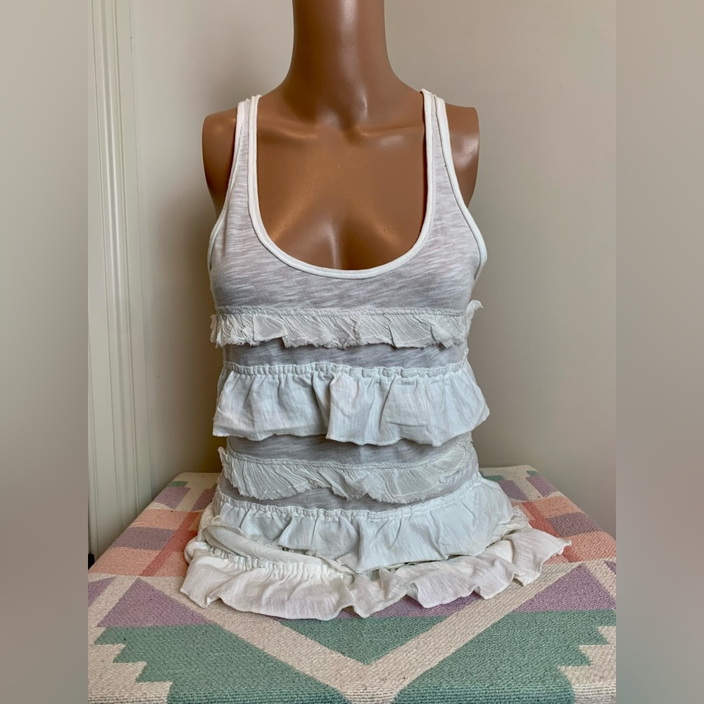 Vintage! Hollister ruffle top